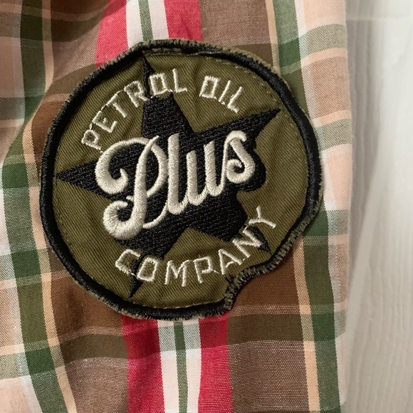 Mens Size Large Hooded Button-Up Rolling Paper Company Shirt - Picture 2 of 5